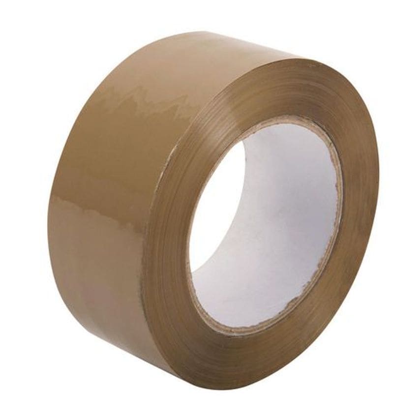 Slingsby Low Noise Polypropylene Packaging Tape, 75mm Width, Acrylic Adhesive, B