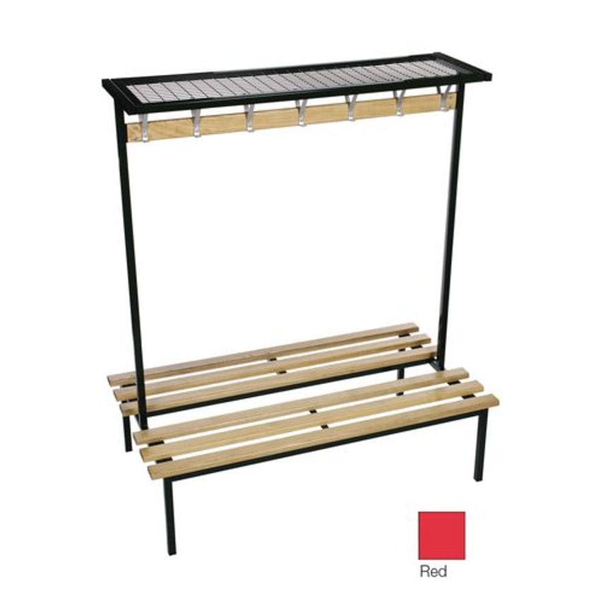 Slingsby Evolve Duo Bench With Mesh Top Shelf 2000 x 800mm 20 Hooks - 2 Uprights
