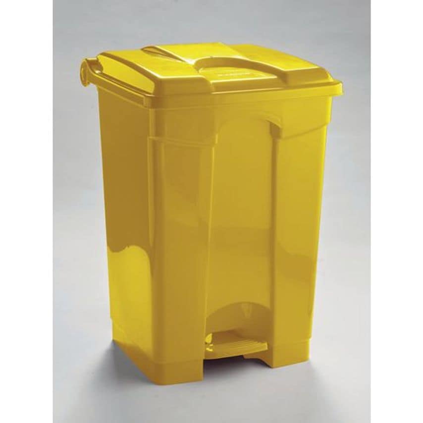 Slingsby 60L Coloured Pedal Bins - Yellow