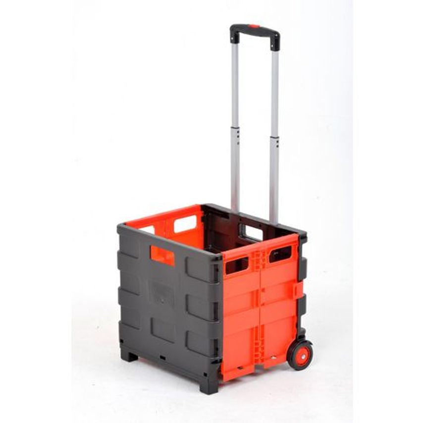 Shop Slingsby Folding Box Trolleys 25kg Capacity Trolleys Zoro UK