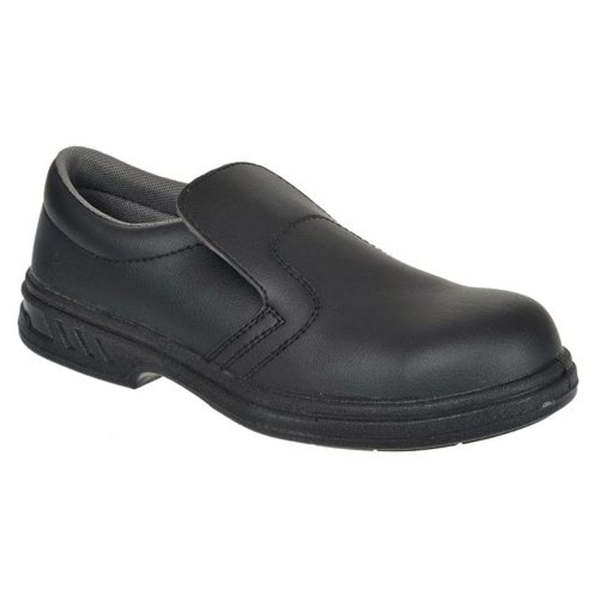 Slingsby Slip on Safety Shoes - Black - Size 1