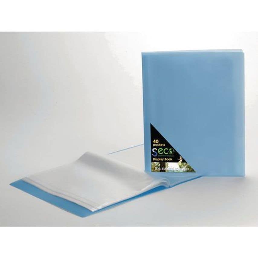 Slingsby Biodegradable Display Book 40 Page Blue