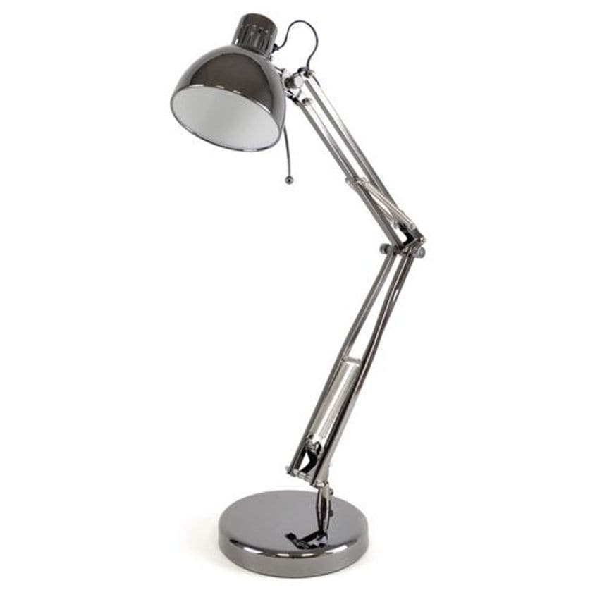 Slingsby Lloytron 5w LED 'Aeon' Reading Desk Lamp - Black Chrome 4's