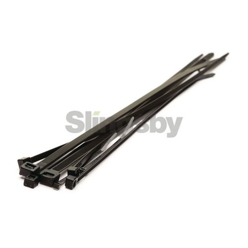 Slingsby Standard White Nylon Cable Ties 300 x 4.8MM Pack of 100