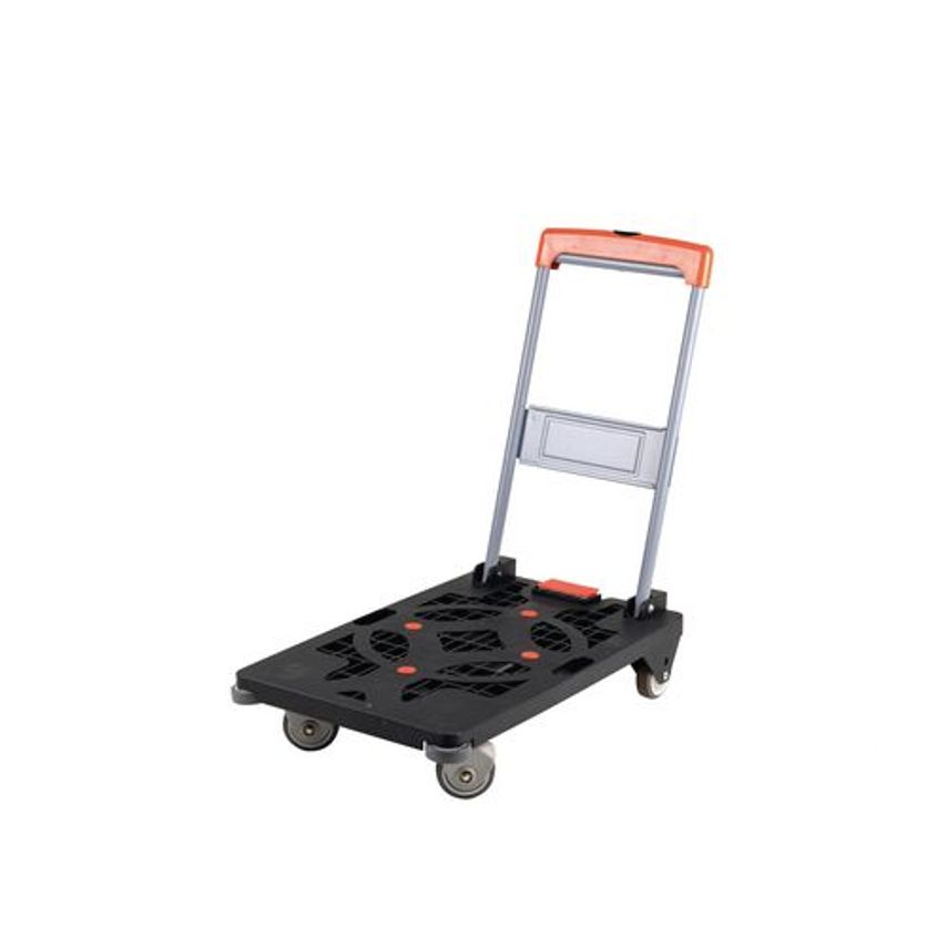 Plastic Folding Platform Trucks with Deadmans Brake Zoro UK