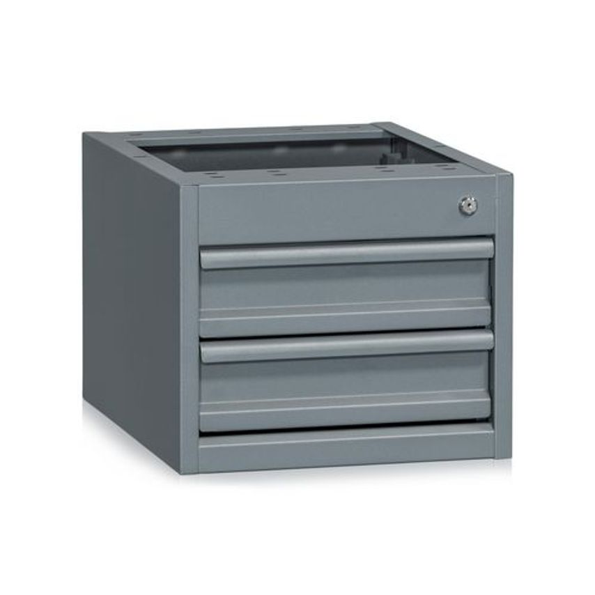 Storage Drawer Unit Grey
