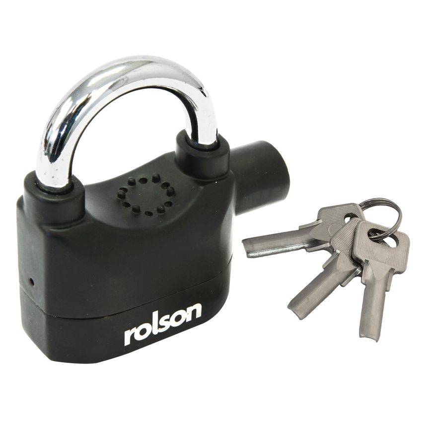 Rolson 66857 Alarm Padlock