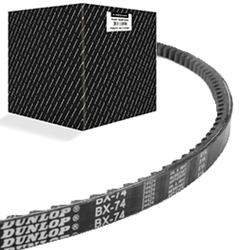 Shop Dunlop V & WEDGE BELTS RAW EDGE COGGED AX80 WHITE DUN Wedge