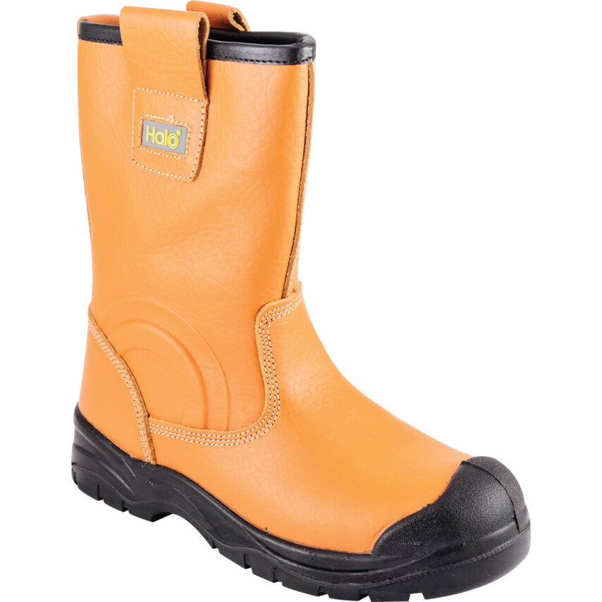 Halo Rigger Boot Tan S1P SRC S Ize 7