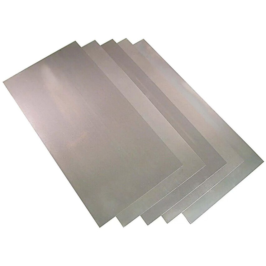 T & A Precision Silver Steel 0.10mm x 150mm x 1.25m Stainless Steel Shim