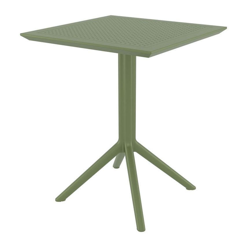 ZAP Trading Folding Sky Table - 60x60 Square - Taupe