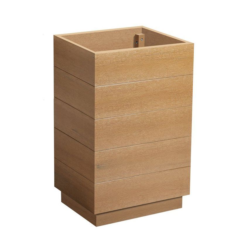 ZAP Trading Eko Planter Aged Oak - 1500mm L x 750mm H x 350mm W