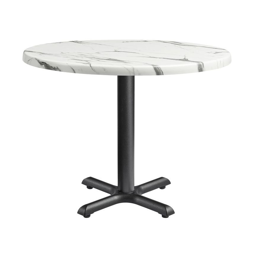 ZAP Trading Enduratop Complete Dining Table - Flat Auto-Adjust - Carrara Marble