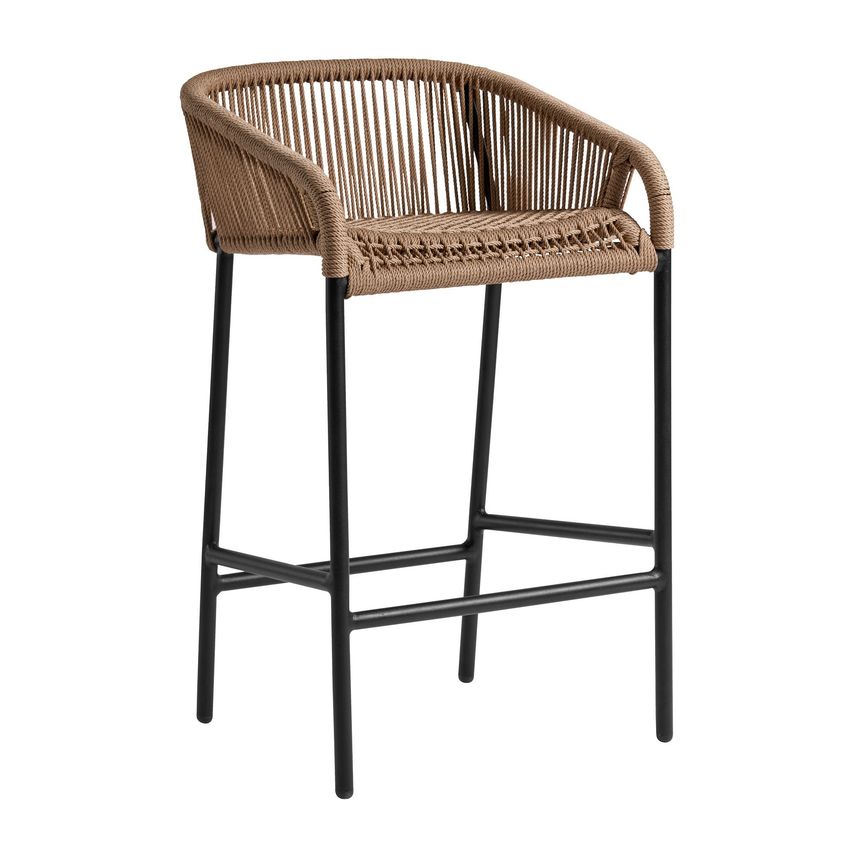 ZAP Trading Rio Rope Bar Stool - Natural