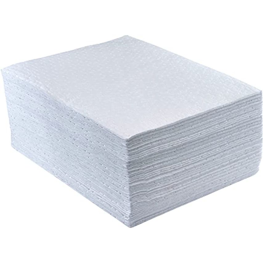 BearTOOLS Spill Control White Oil Absorbent Sheet 20 Sheets, Pack of 10