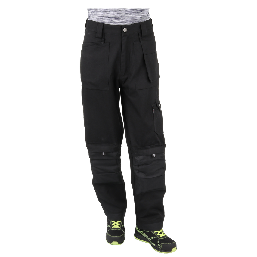 Performance Brands Perf Jefferson Multi Pocket Trousers-Black-Tall-32"
