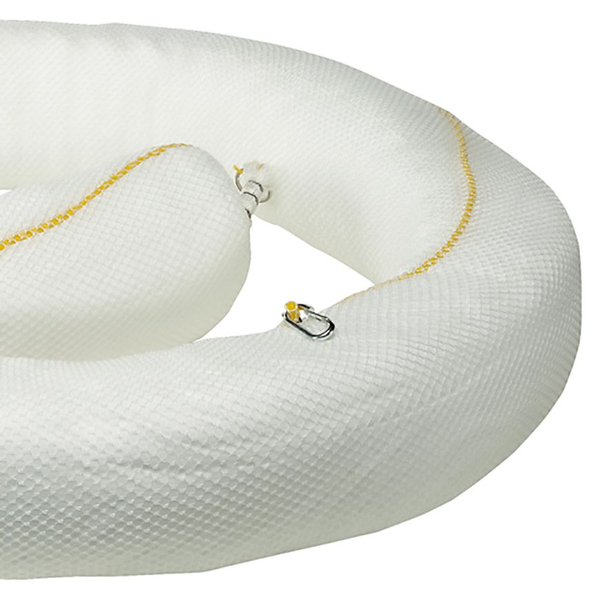 Oil Only Absorbent Booms, 3m, Pack of 4 Oil Only Absorbent Booms, 3m, Pack of 4