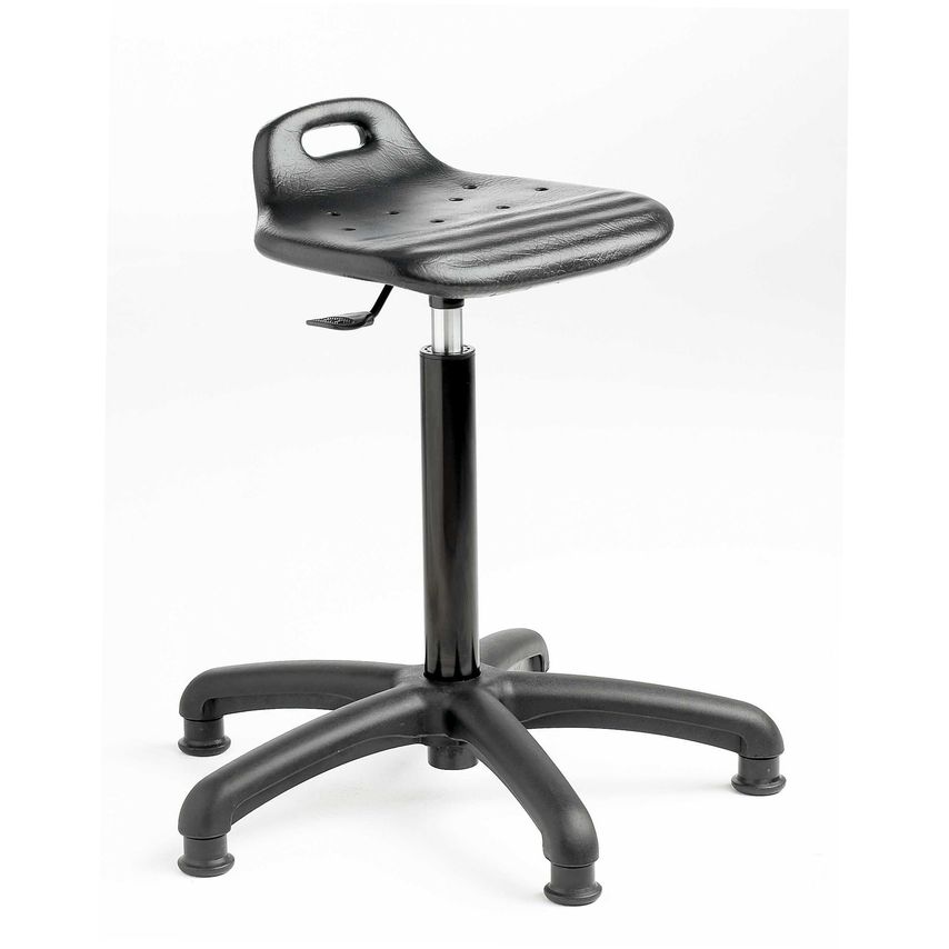 Rhodes + Scholes Posture Stool (PS2) , Castors, No Footring, Fixed Seat Angle