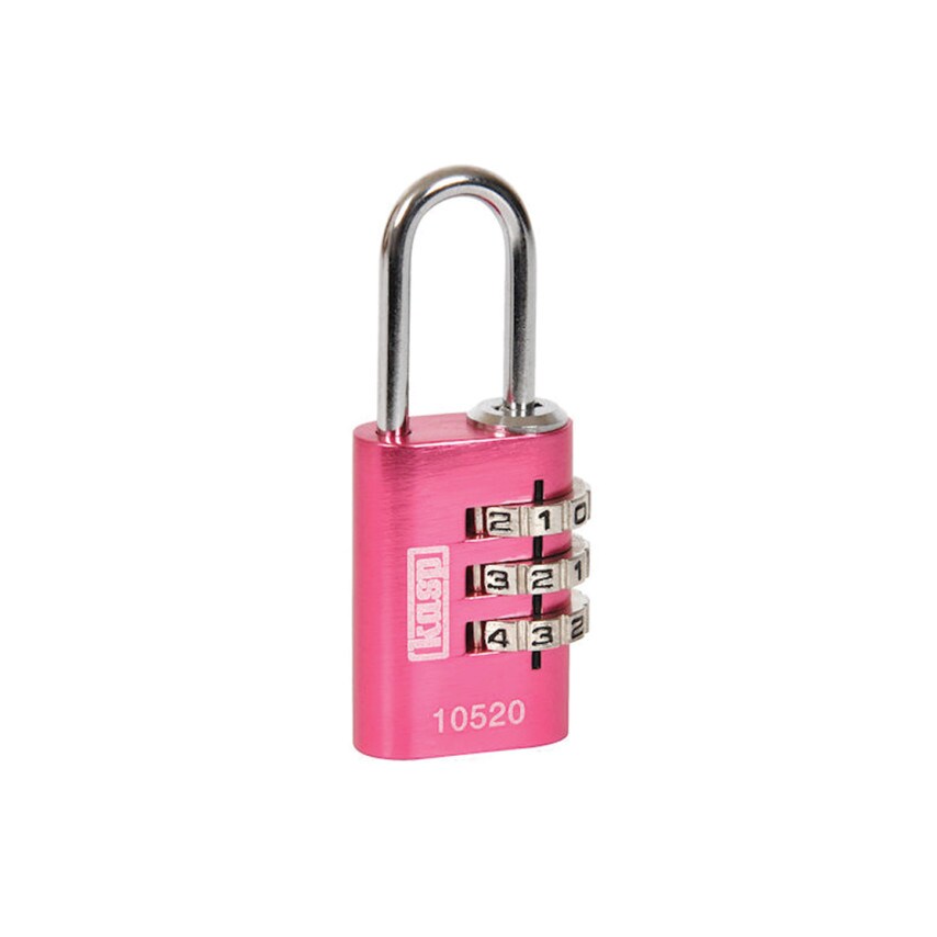 Ck 105 Combination Padlock Pink 20mm