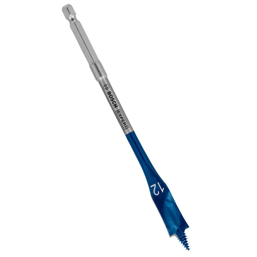 Bosch 2608900312 Expert SelfCut Speed Flat Bit with Hex Shank 12mm X 152mm
