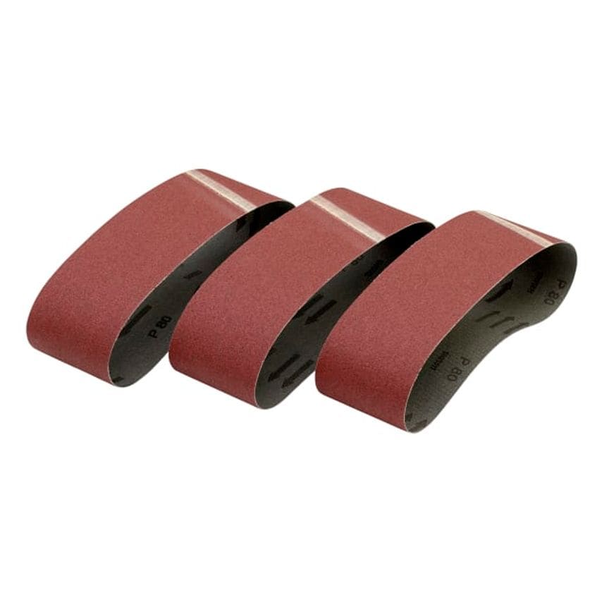 Sanding Belts, Pack of 3