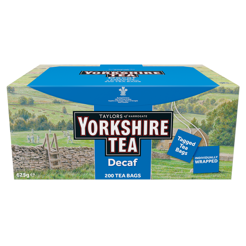 Tea Decaf Tag & Env Teabags  - Pack of 200