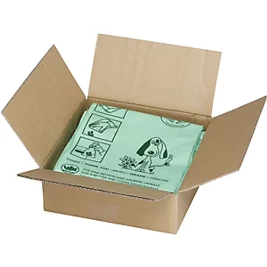 VAR Dog Poop Bags, Compostable, In Accordance with EN 13432, Pack of 600, Green