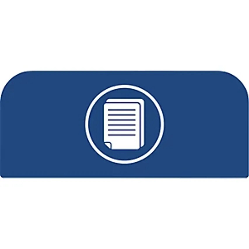 EUROKRAFTpro Configure Notice Board, for 57 Litre Container, Blue