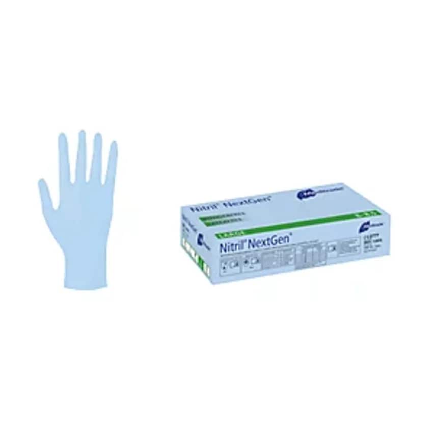 Meditrade Meditrade Nitrile Disposable Gloves, Pack of 1000, Food Gr- you get 10