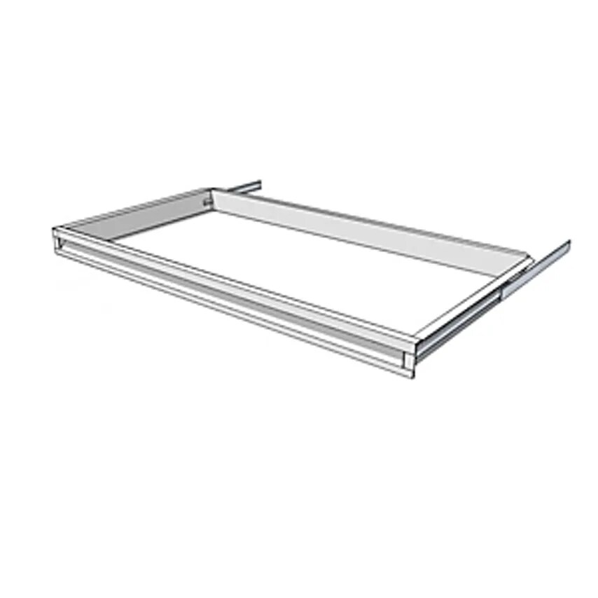 STEELO AB Drawer for Shelf Cupboard System, Height 65 mm, for Shelf Depth 500 mm