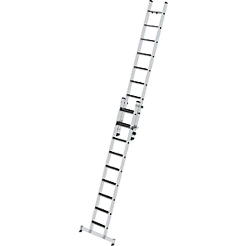 Extending Step Ladder, 2-Part, Nivello Beam and Clip-Step Tread Cover