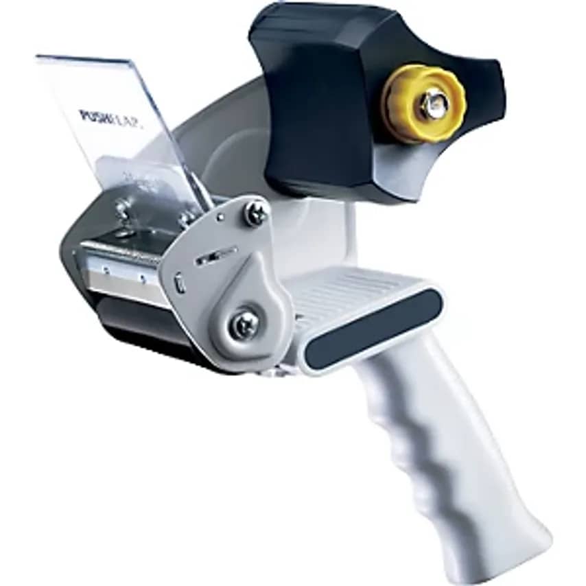 HADE Hand Dispenser for Self-Adhesive Tape, with Safety Blade, for Tape Width Up