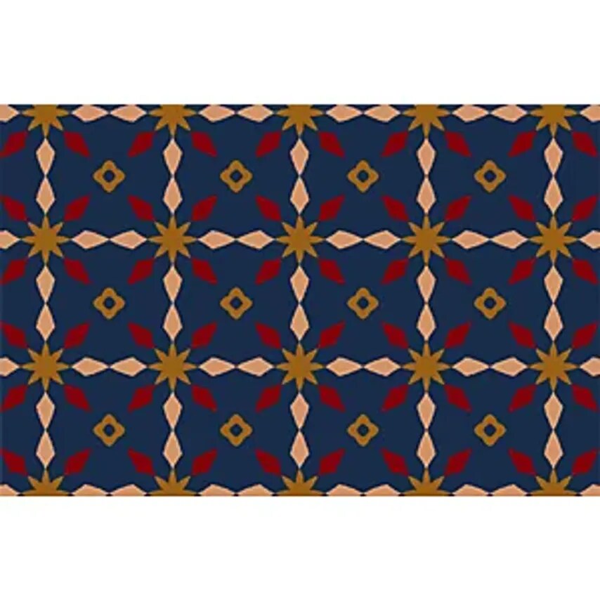 Justrite EMEA Entrance Matting, Notrax D CO Design , LxW 900 X 600 mm, Blue/Red