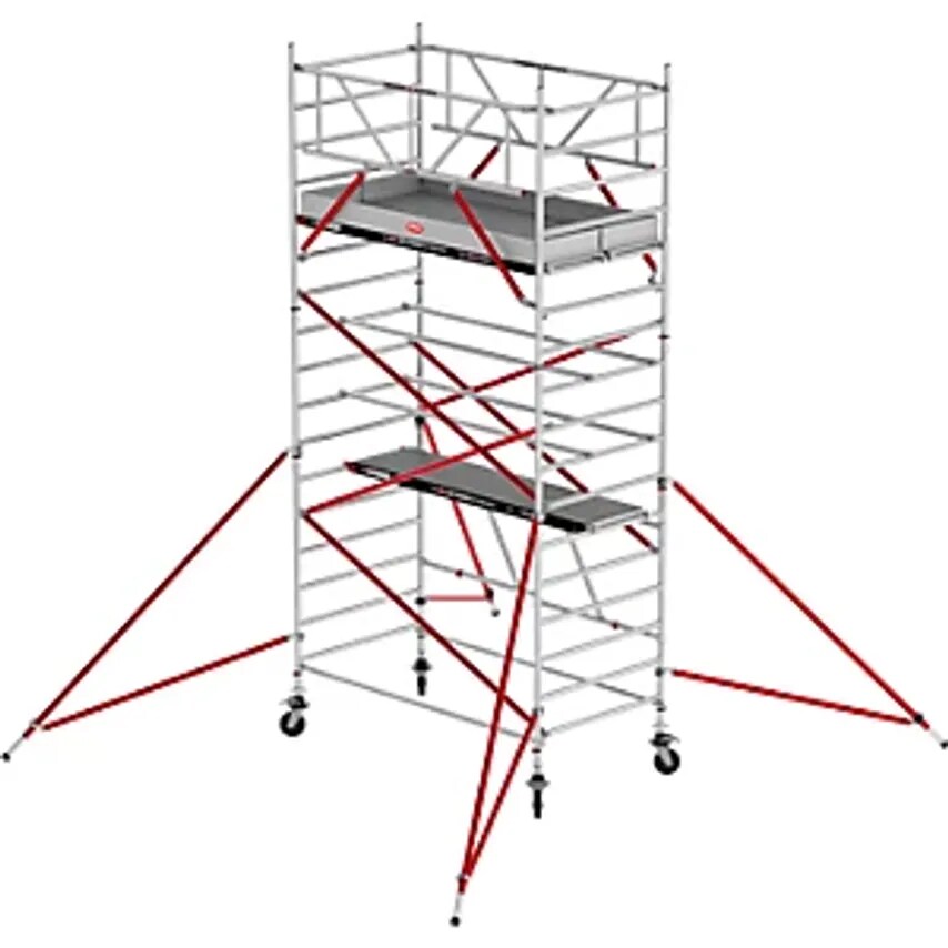 ALTREX RS Tower 55 Mobile Access Tower, Fiber-Deck Platform, Length 1. 85 M, Wor