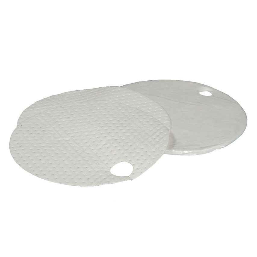 Oil & Fuel Absorbent Drum Topper Pads - Poly Pack of 5