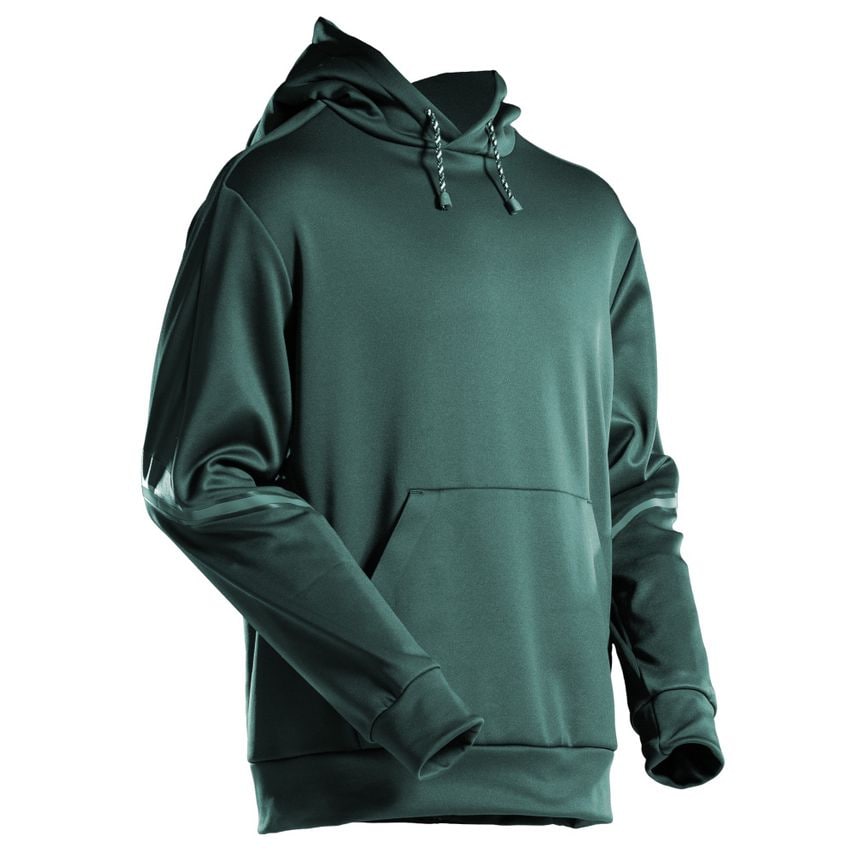 Mascot Customized Fleece Hoodie, Forest Green, 2XL