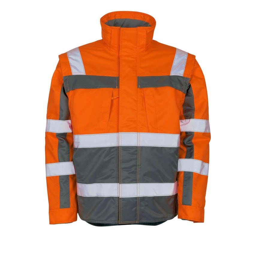 Mascot Safe Compete Winter Jacket, Hi-Vis Orange/Anthracite, XL