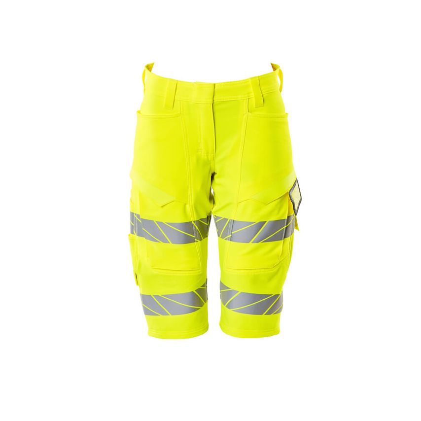 Mascot Shorts, Long 19248 W35.5 Hi-Vis Yellow
