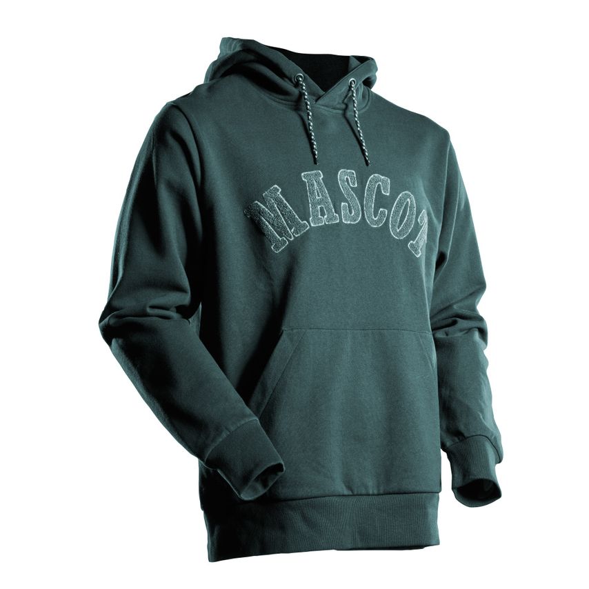 Mascot Customized Hoodie, Forest Green, 3XL