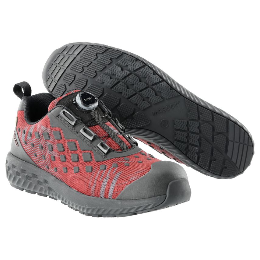 Mascot Safety Shoe F0650 13 Autumn Red/Black