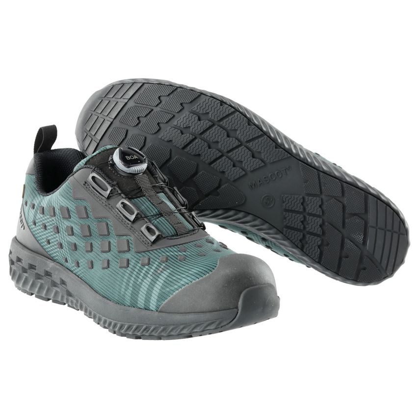 Mascot Safety Shoe F0650 10.5 Forest Green/Black
