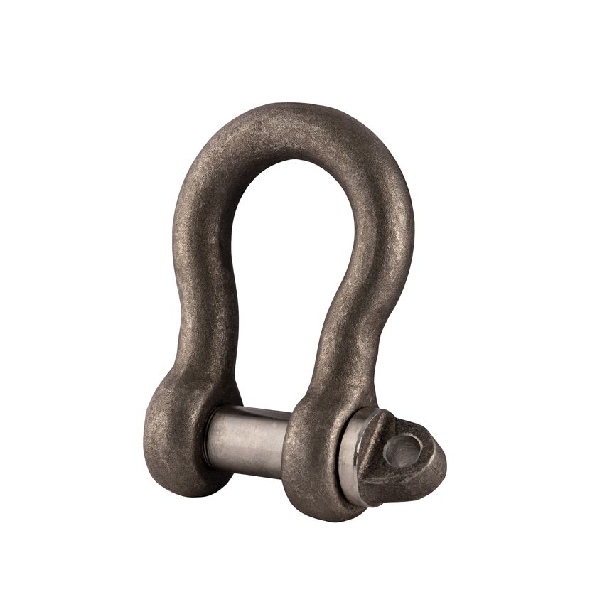 GT Lifting Self Colour Large Bow HT Shackle 8.5 Tonne 38mm X 44mm