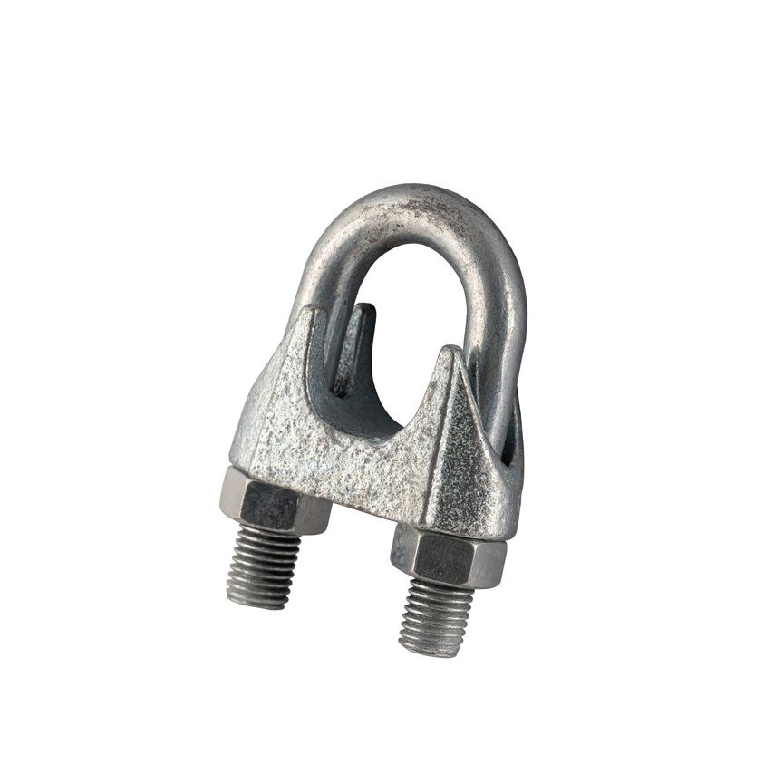 GT Lifting Galvanised Commercial Wire Rope Grip 26mm