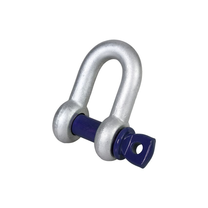 Blue Pin Screw Dee Shackle 17 Tonne 38.1mm X 41.3mm