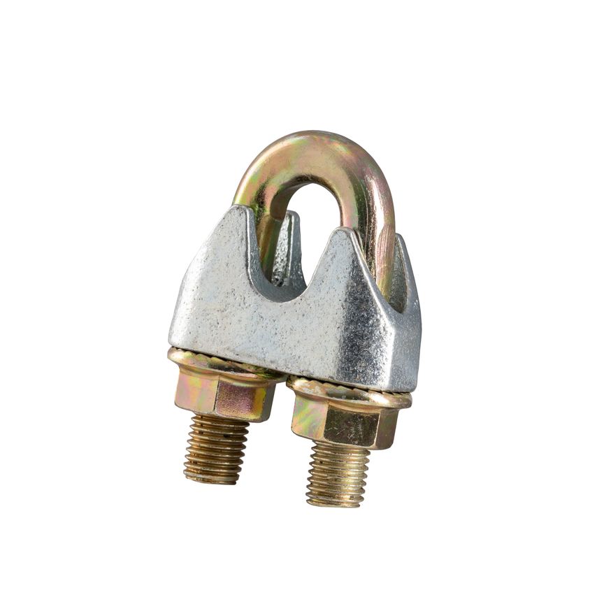 GT Lifting Galvanised Wire Rope Grip 6.5mm EN13411-5