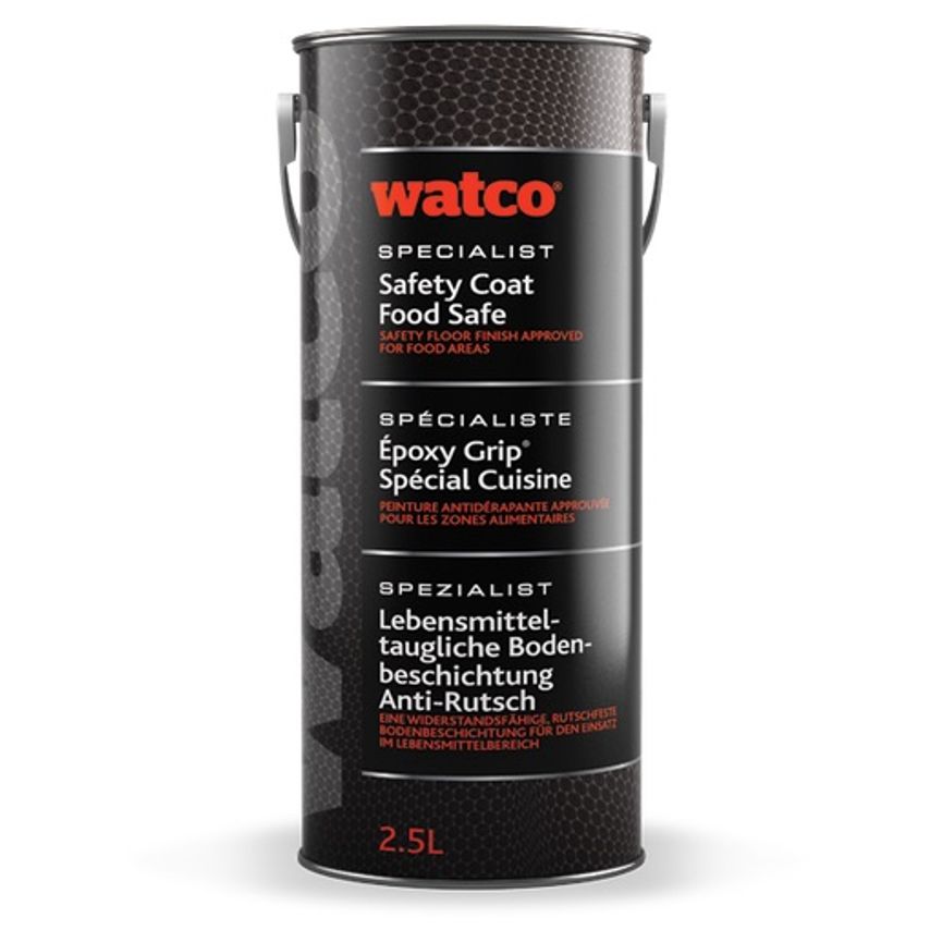 Watco Safety Coat Food Safe Mid Grey, 2.5L