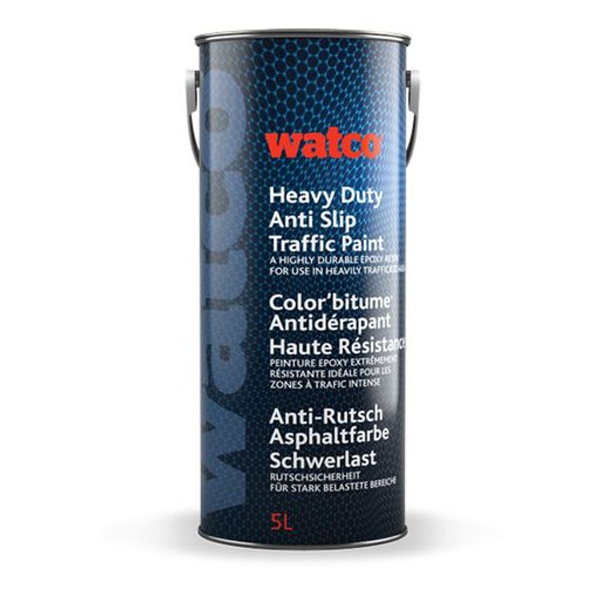 Watco Heavy Duty As Traffic Paint Tile Red, 5L