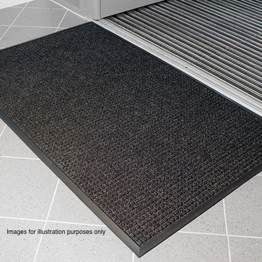 Watco Water-Trap Mat Grey 0.85m X 1.5m