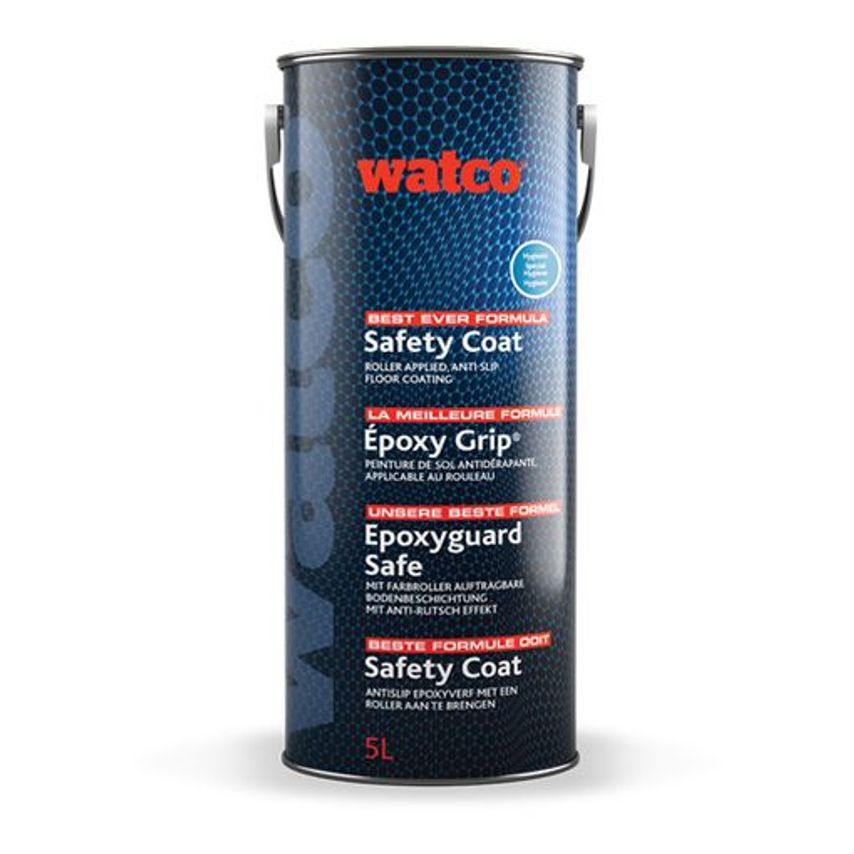 Watco Safety Coat Hygienic Azure Blue
