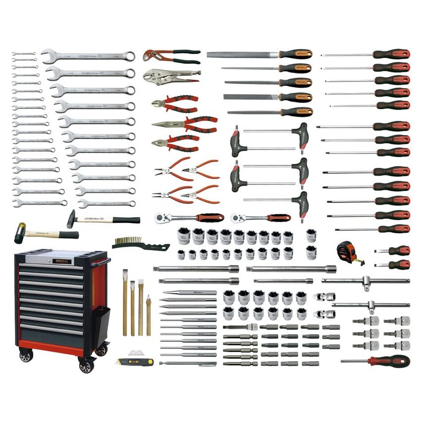 EGA Master Automative Set 158 Pcs without Roller Cabinet 51665